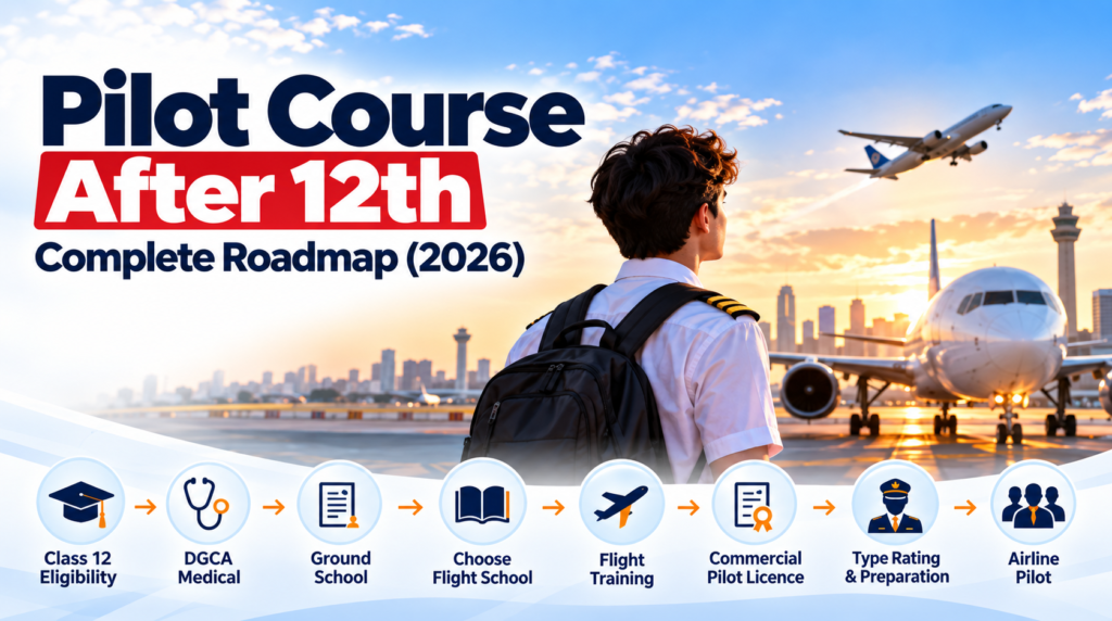 Pilot Course After 12th – Complete Commercial Pilot Roadmap 2026