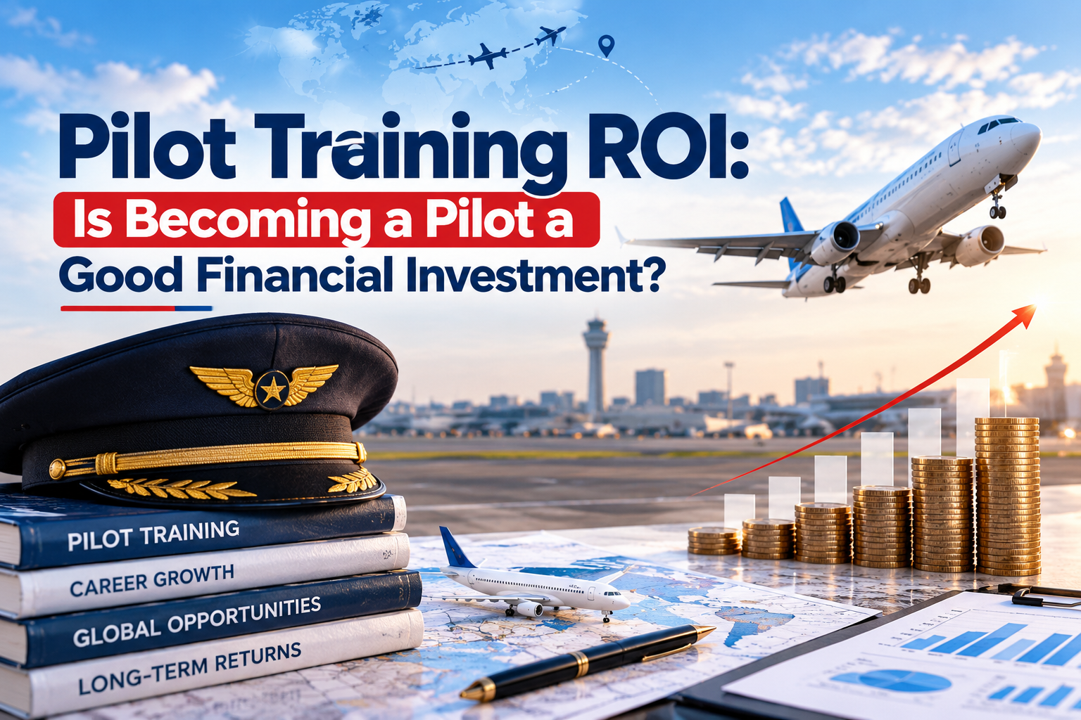 Pilot Training ROI and aviation career investment